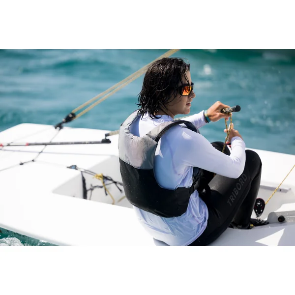 Gilet d'aide à la flottabilité ba 50 newtons voile club noir
