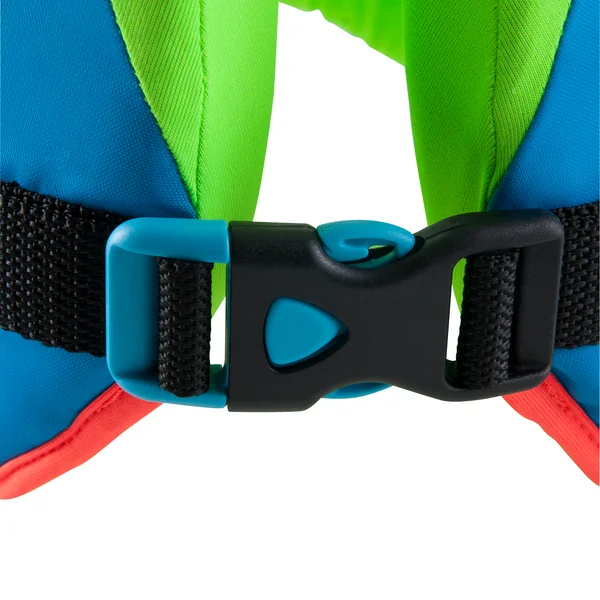 Gilet de natation enfant, Swimvest+ vert bleu