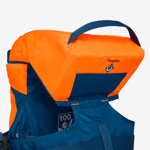 Gilet de sauvetage 100N bébé enfant LJ100n easy baby 10-15 kg orange bleu