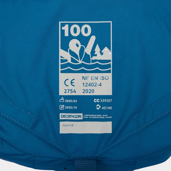 Gilet de sauvetage 100N bébé enfant LJ100n easy baby 10-15 kg orange bleu
