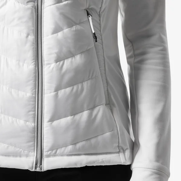 Gilet de ski de fond femme, 500 vert