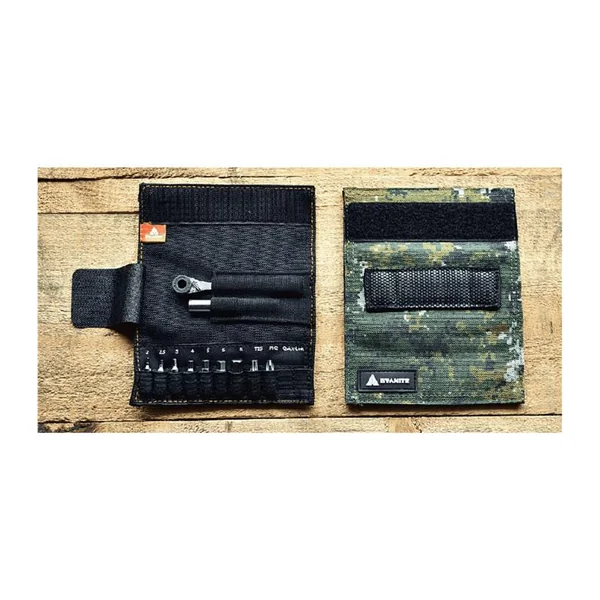 GRANITE Pochette multi-outilsà cliquets noir RocknRoll