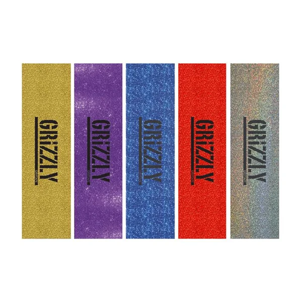 Grip skate GRIZZLY Stamp Print Glitter Multicolore