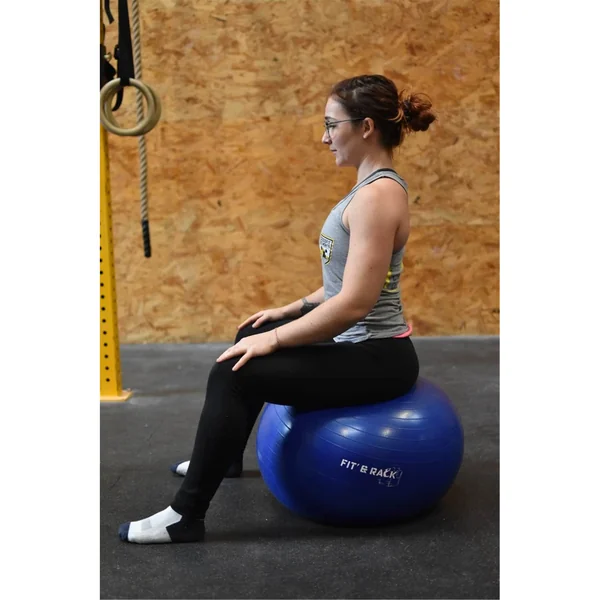 Gym ball fitness Fit&Rack Adulte - GYM BALL taille L 75 cm