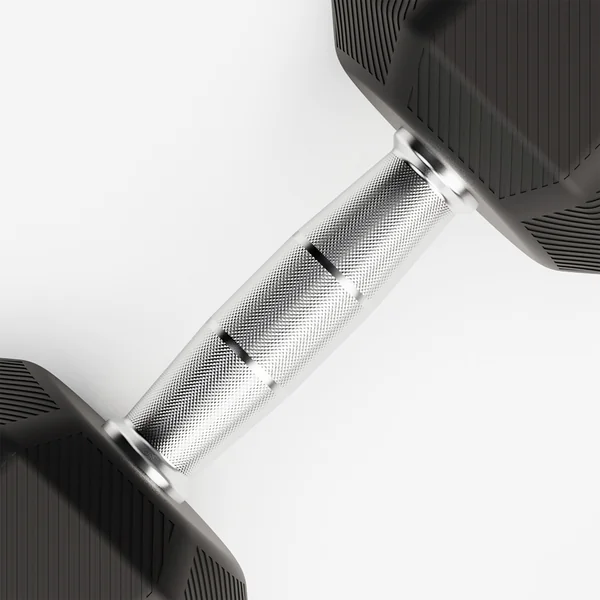 Haltère de crosstraining et musculation Dumbell hexagonale 10 kg, noir