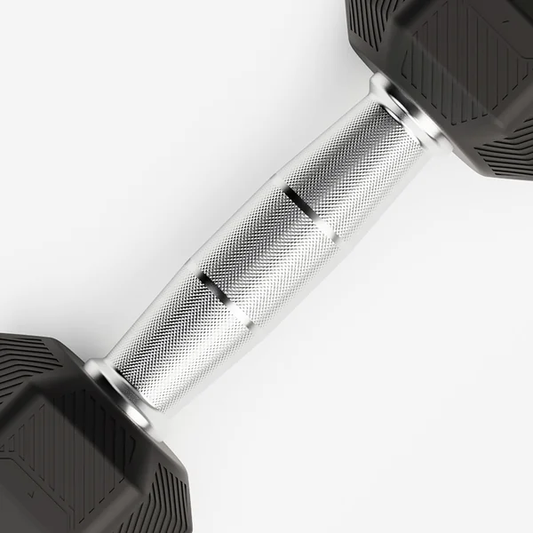 Haltère de crosstraining et musculation Dumbell hexagonale 2,5 kg, noir