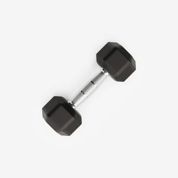 Haltère de crosstraining et musculation Dumbell hexagonale 5 kg, noir