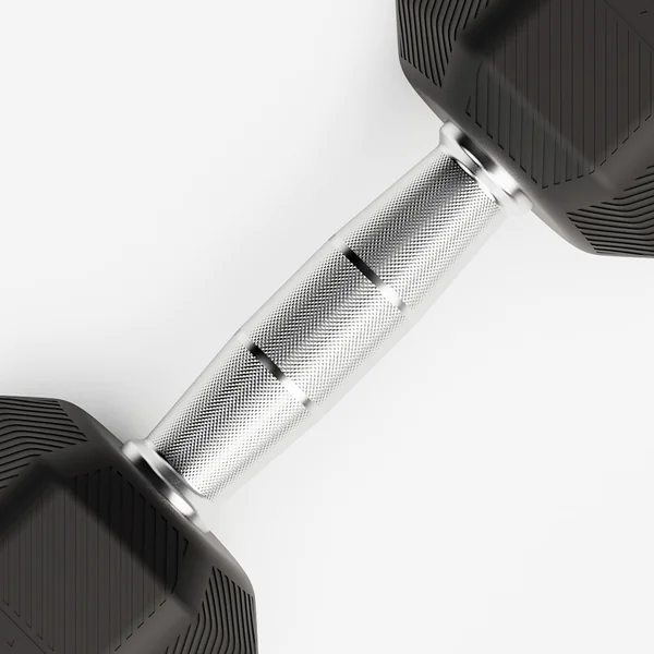 Haltère de crosstraining et musculation Dumbell hexagonale 5 kg, noir