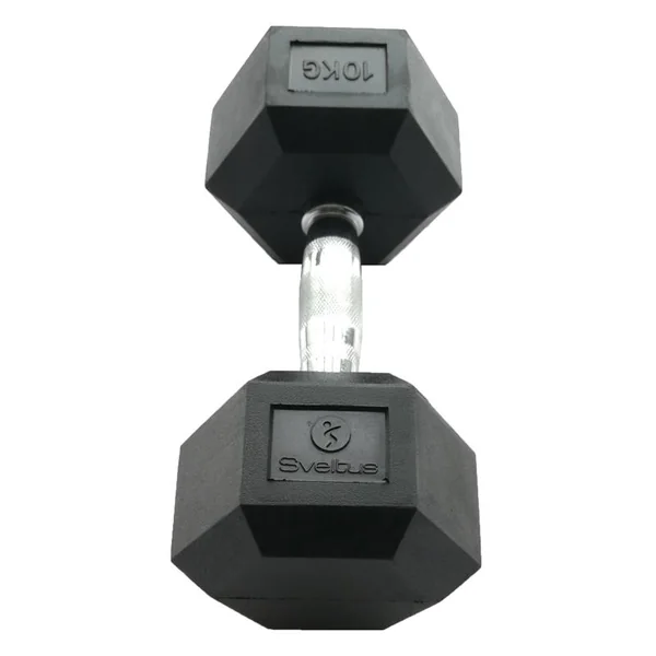 Haltère hexagonale 10 Kg Sveltus