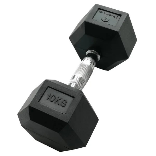 Haltère hexagonale 10 Kg Sveltus