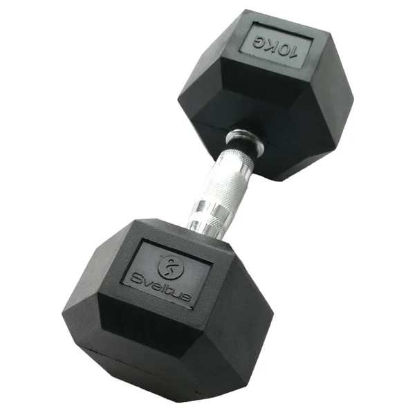 Haltère hexagonale 10 Kg Sveltus