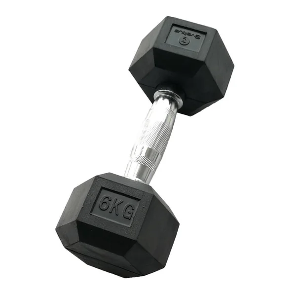 Haltère hexagonale 6 Kg Sveltus