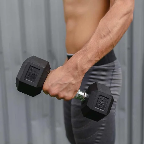 Haltère hexagonale 6 Kg Sveltus