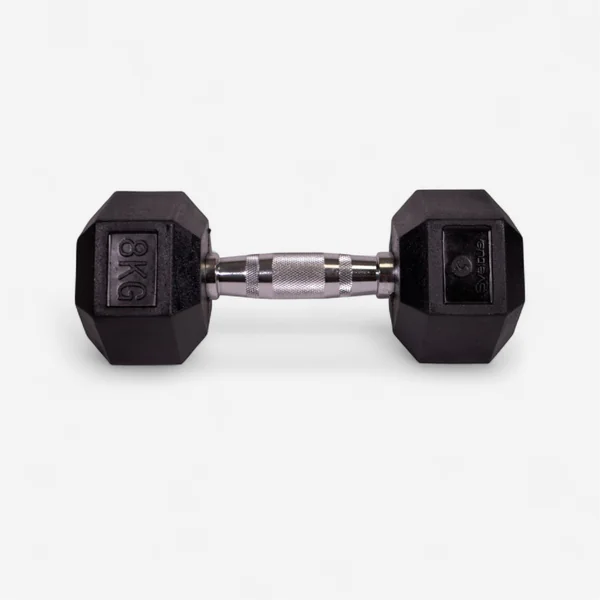 Haltère hexagonale 8 Kg Sveltus