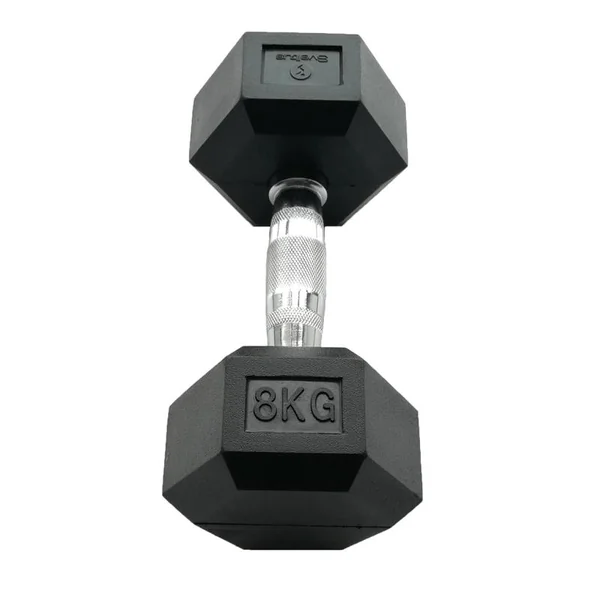 Haltère hexagonale 8 Kg Sveltus