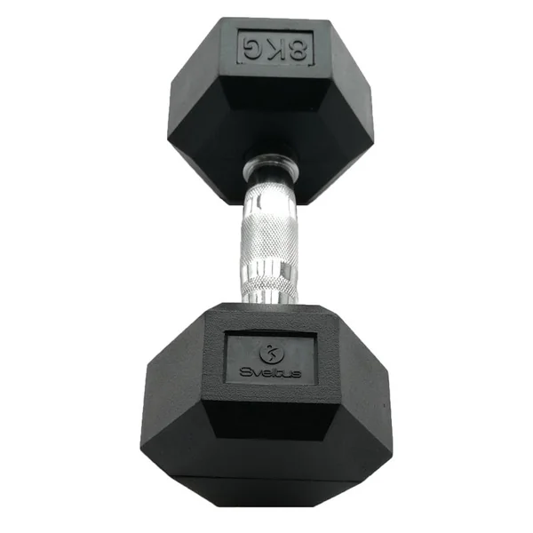 Haltère hexagonale 8 Kg Sveltus