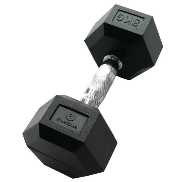 Haltère hexagonale 8 Kg Sveltus