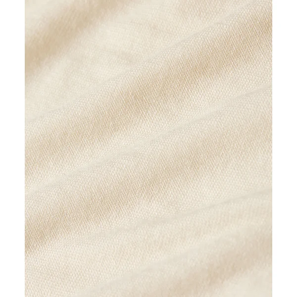 Haut avec cachemire à col bateau super soft - Blanc