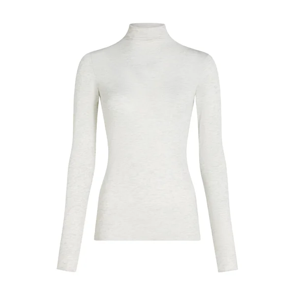 Haut avec cachemire à col roulé super soft - Beige