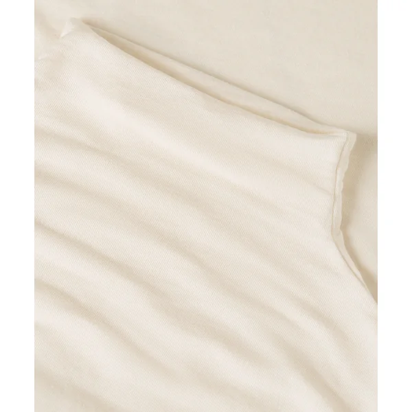 Haut avec cachemire à col roulé super soft - Blanc