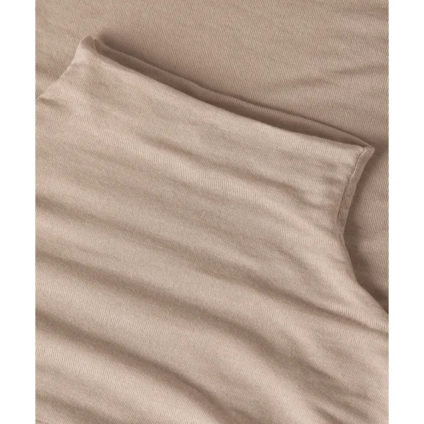Haut avec cachemire à col roulé super soft - Marron