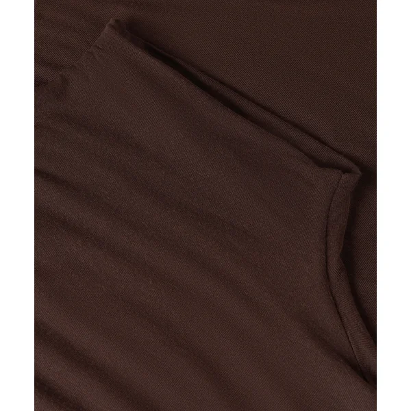 Haut avec cachemire à col roulé super soft - Marron
