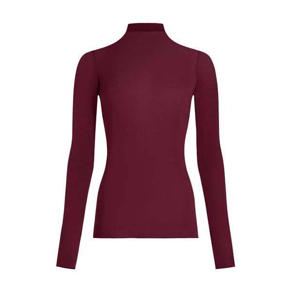 Haut avec cachemire à col roulé super soft - Violet