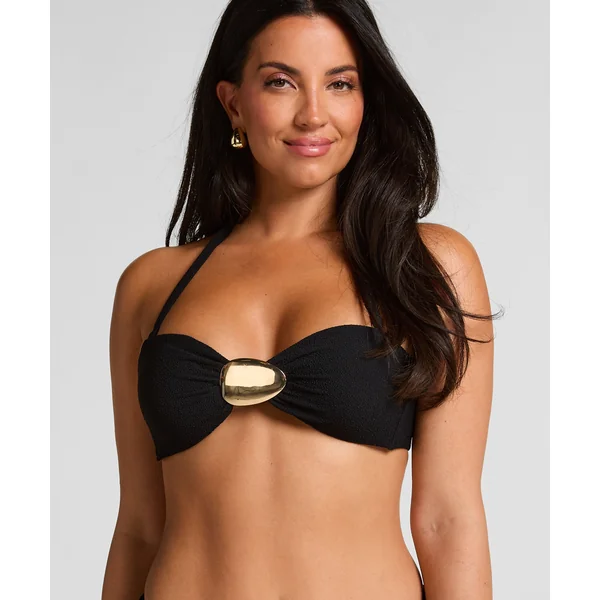 Haut de bikini bandeau Cabo - Noir