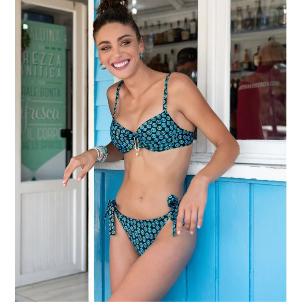 Haut de bikini coque LA VAGABONDE Pois Soleil