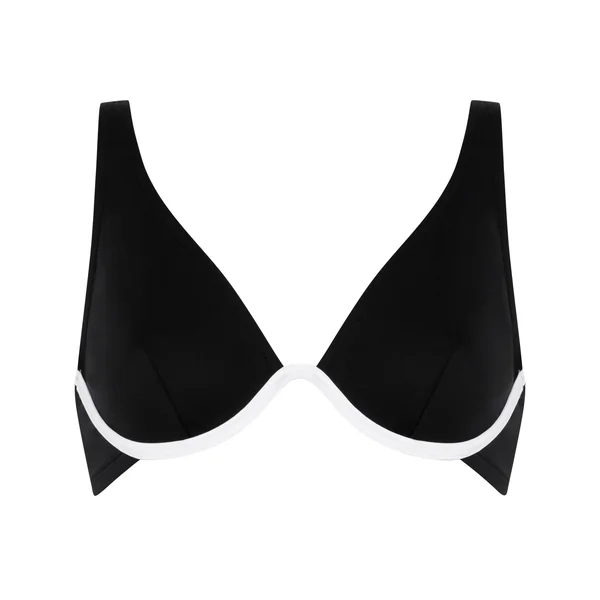 Haut de bikini en néoprène - Noir