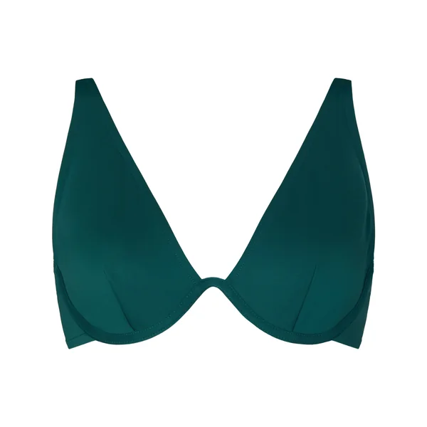 Haut de bikini en néoprène - Vert