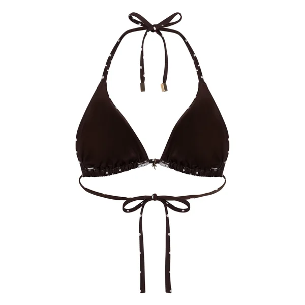 Haut de Bikini Triangle Algarve - Marron