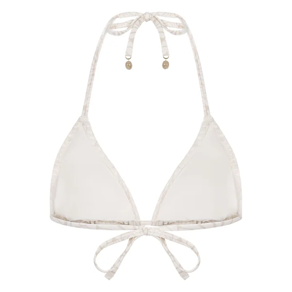 Haut de bikini triangle Caicos - Beige