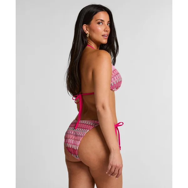 Haut de bikini triangle Cali - Rose