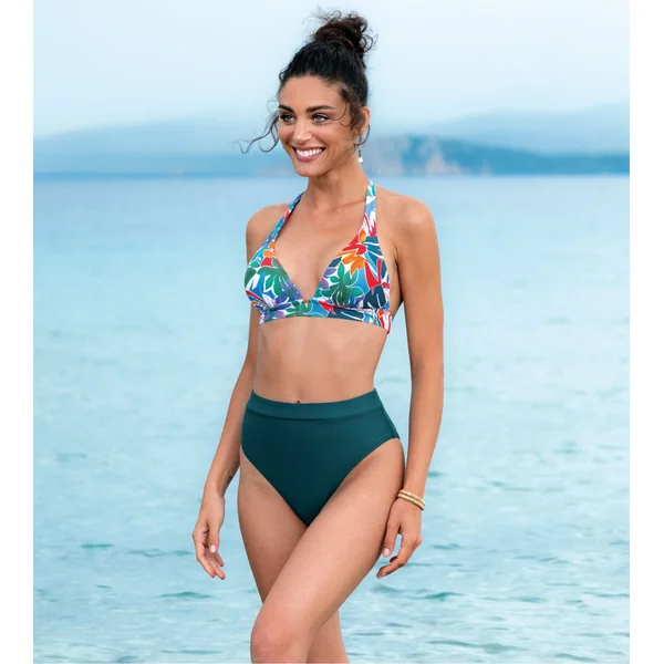 Haut de bikini triangle La Flaneuse Papiers Découpés