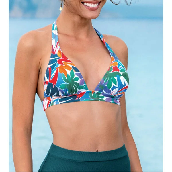 Haut de bikini triangle La Flaneuse Papiers Découpés