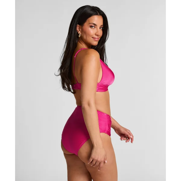 Haut de bikini triangle Luna - Rose