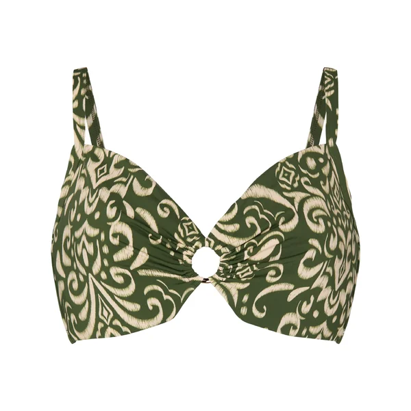Haut de bikini à armatures non rembourré Cancun - Vert