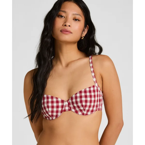 Haut de Bikini à Armatures sans Rembourrage Amalfi - Rouge
