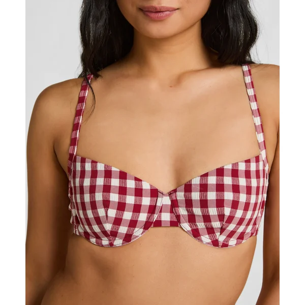 Haut de Bikini à Armatures sans Rembourrage Amalfi - Rouge