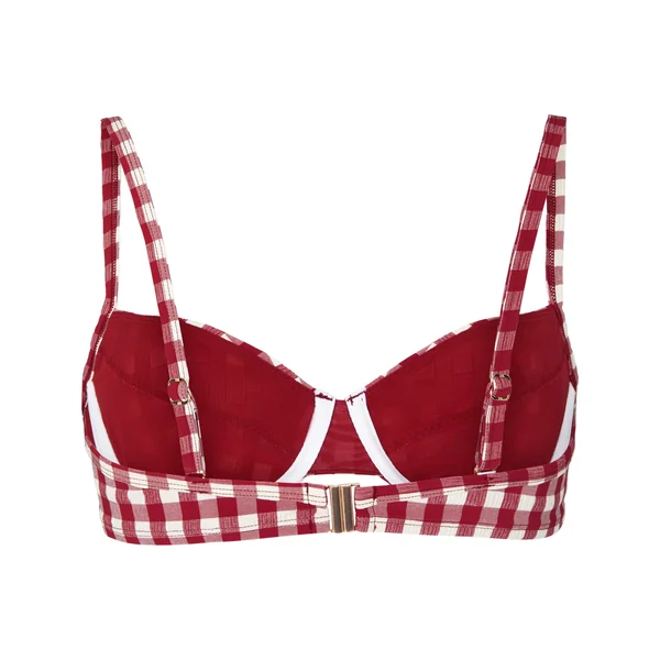 Haut de Bikini à Armatures sans Rembourrage Amalfi - Rouge