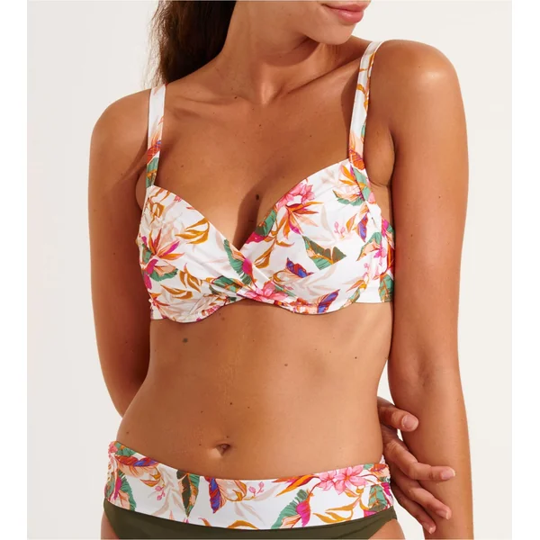 Haut de maillot armatures Saskia Barberia Ecru