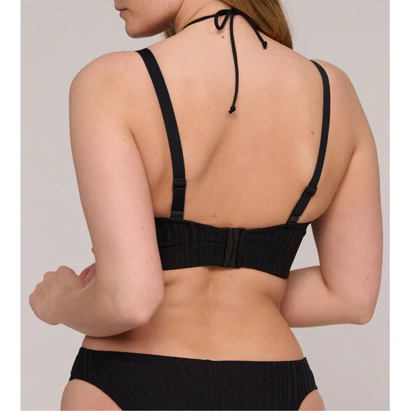 Haut de maillot de bain bandeau mousse Kiruna Noir