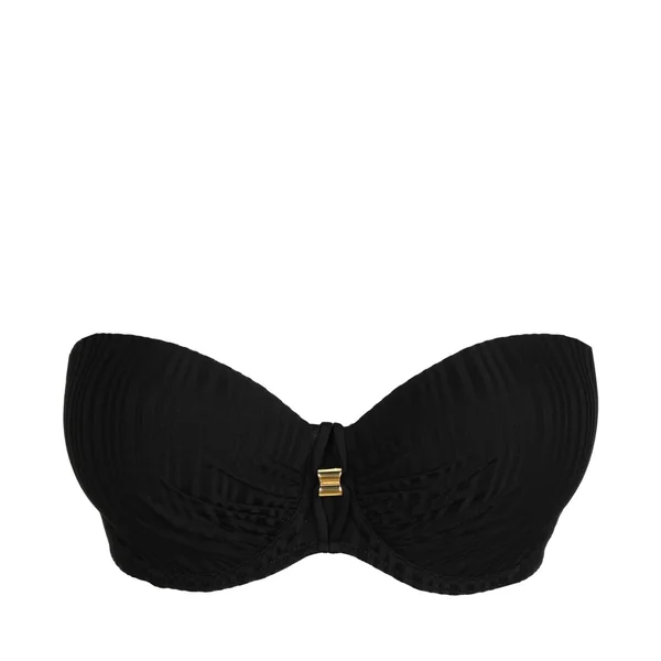 Haut de maillot de bain bandeau mousse Kiruna Noir