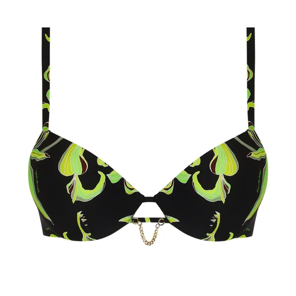 Haut de maillot de bain coques progressives Fleurs de Nuit Nuit Luciole