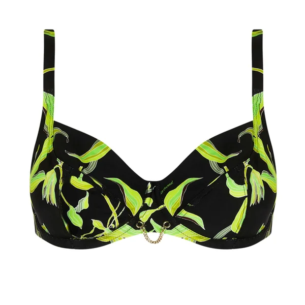 Haut de maillot de bain corbeille bonnets profonds Fleurs de Nuit Nuit Luciole