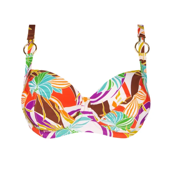 Haut de maillot de bain corbeille fitting Energie Soleil Mandarine Soleil