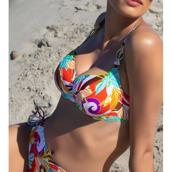 Haut de maillot de bain corbeille fitting Energie Soleil Mandarine Soleil