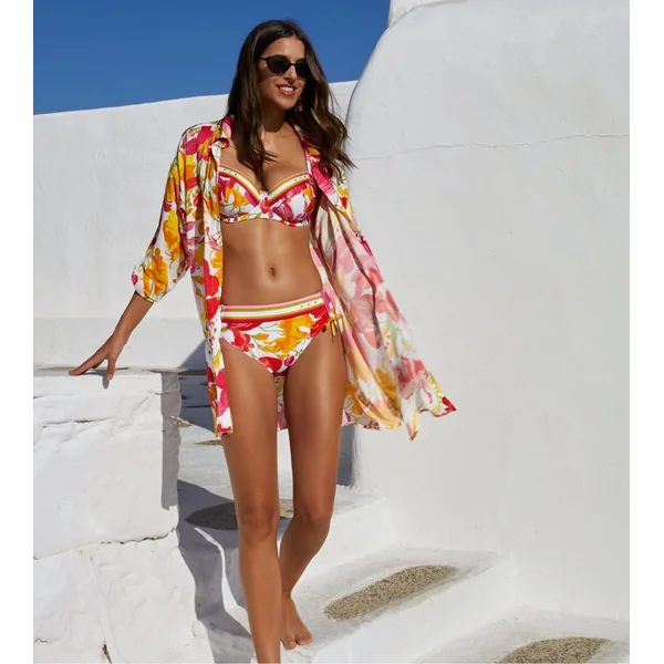 Haut de maillot de bain corbeille fitting ENVOLÉE FLORALE Bouquet Floral