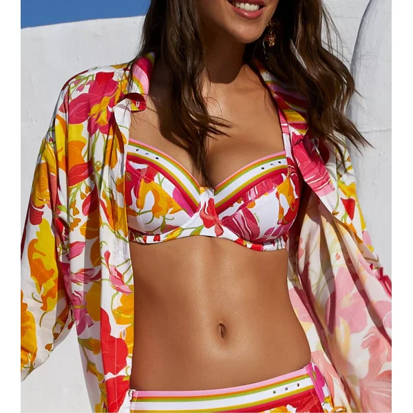 Haut de maillot de bain corbeille fitting ENVOLÉE FLORALE Bouquet Floral